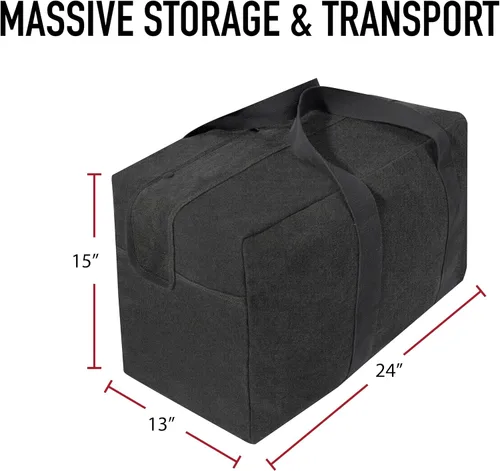 Vista 13 de Bolsa cargo, de Rothco, de lona, estilo paracaidista