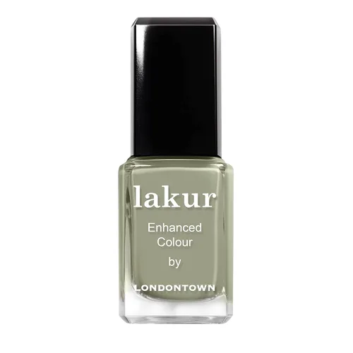 Vista 10 de LONDONTOWN Lakur Nail Polish – Green, Long-Lasting, Streak-Free, Chip-Resistant 21+ Free Non-Toxic Vegan Nail Color, Strengthens & Hydrates Nails