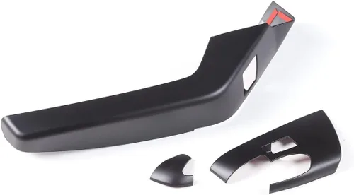 Vista 8 de Cubierta del panel de control de la ventana de la puerta del automóvil para Chevrolet Corvette C7 para el interior del automóvil (2 piezas)