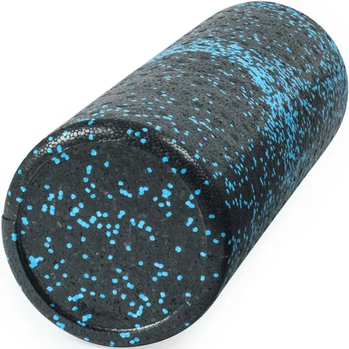 Vista 16 de JFIT High Density Foam Roller – EPP Deep Tissue Massage Roller for Muscle Recovery, Myofascial Release & Stretching Azul solido