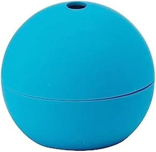 Vista 8 de Houdini Swizzle Sphere - Molde para hielo, bandeja de 2 piezas, azul marino