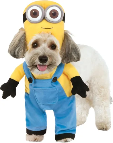 Vista 7 de Rubies - Disfraz de Minion Bob para mascotas para perros o gatos, talla XS