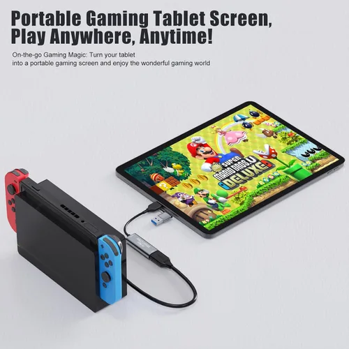 Vista 6 de VIXLW Tarjeta de captura HDMI, dispositivo de captura HDMI 4K a USB/USB-C, tarjeta de captura de video USB3.0 para transmisión y grabación, funciona
