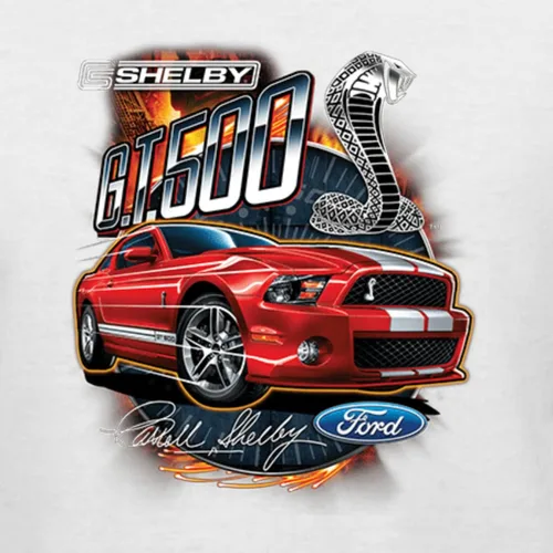 Vista 53 de Wild Bobby Shelby GT500 Cobra - Sudadera con capucha con diseño oficial de Ford Motors Cars and Trucks