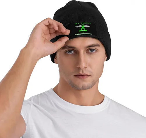 Vista 7 de Beanie Hat Unisex Stretchy Hat Soft Warmth Knit Hat Cap for Men & Women