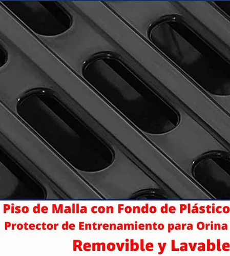 Vista 5 de Jaula de lujo de 4 niveles para conejos de interior/exterior con doble puerta delantera grande para hurón, ardilla, chinchilla, plataforma sólida