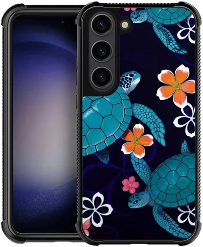 Vista 33 de Funda compatible con Samsung Galaxy S23, diseño de elefantes africanos, diseño increíble a prueba de golpes, antiarañazos, carcasa trasera