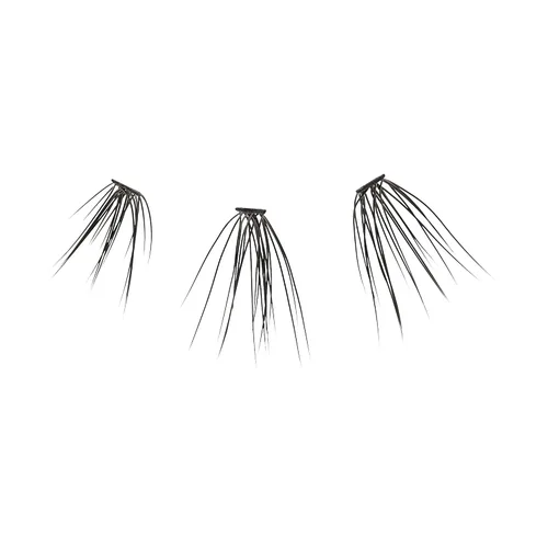 Vista 5 de Juego de extensiones de pestañas de imitación KISS Lash Couture, racimos de pestañas, 20 hebras de pestañas cada uno, longitudes variadas
