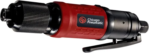 Vista 2 de Chicago Pneumatic CP2623 - Destornillador de aire hexagonal, 1/4 de pulgada, reversible, mango recto, cojín sin cierre del embrague, arranque