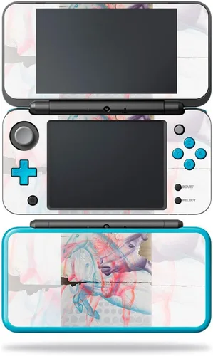 Vista 26 de MightySkins Skin compatible con Nintendo 2DS XL - Negro abstracto Funda protectora de vinilo duradera y única Fácil de aplicar, quitar y cambiar