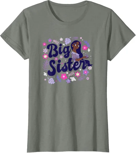 Vista 16 de Disney Encanto Isabela Madrigal Big Sister - Camiseta floral, gris, S Asfalto