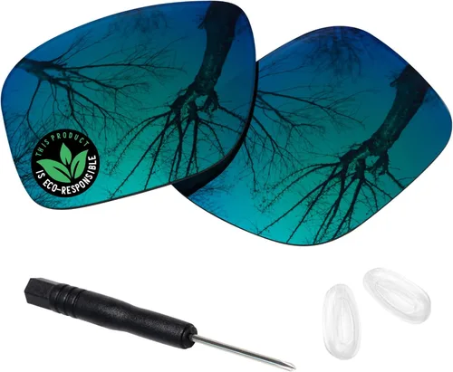 Vista 13 de Raydi Lentes de repuesto de policarbonato para Oakley Holbrook Holbrook XL Gafas de sol cuadradas de metal Holbrook