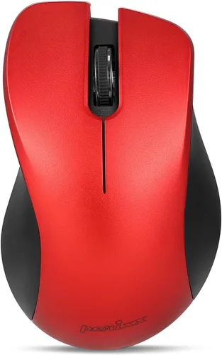 Vista 12 de Perixx PERIMICE-621W - Ratón inalámbrico con clic silencioso y diseño ergonómico - Compatible para PC de escritorio y portátil - Inalámbrico 2.4 GHz