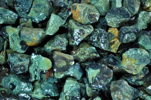Vista 11 de Fantasia Materiales: 1 lb Amazonita Piedras en bruto de Madagascar