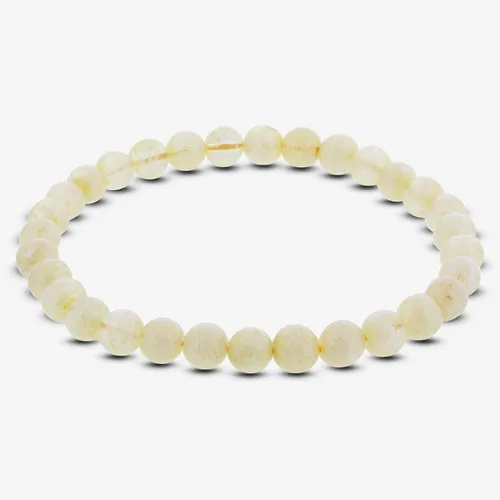 Vista 329 de Gem Avenue Handmade Round Bead Stretch Bracelet Unisex Natural Stone Beaded Jewelry for Men & Women, Elastic Wristband for Daily Wear