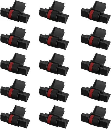 Vista 7 de Paquete de 3 cintas de calculadora de repuesto compatibles para Casio hr-100tm Ink IR-40T, rodillo de tinta de calculadora compatible con Casio