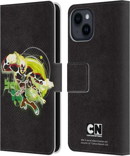 Vista 8 de Head Case Designs Funda con licencia oficial de Ben 10: Omniverse Character Art Graphics Funda de piel tipo cartera compatible con Apple iPhone 15