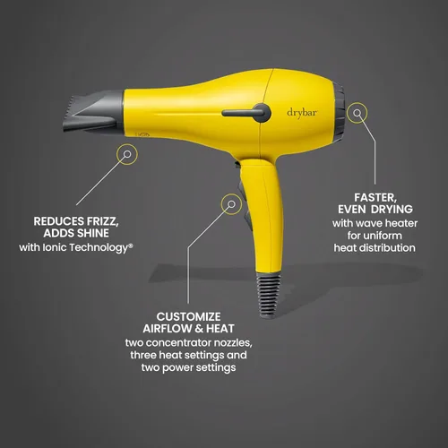 Vista 4 de Secador de cabello Buttercup por Drybar, el secador de cabello oficial de Drybar