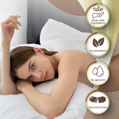 Vista 4 de Lubricante íntimo, personal y natural para piel sensible Isabel Fay, base acuosa, etiqueta discreta, el mejor lubricante personal para mujeres