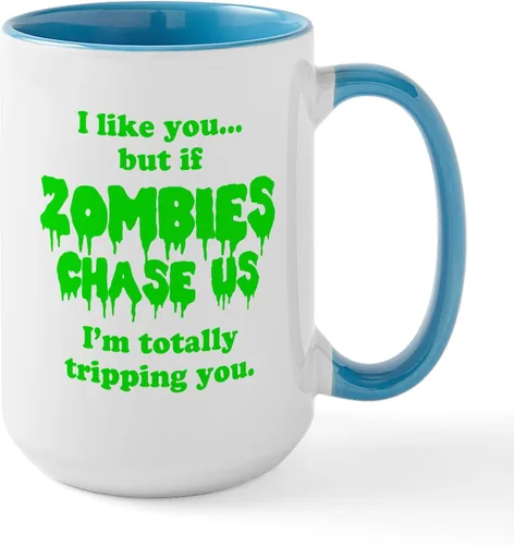Vista 14 de CafePress Cattitude Funny Cat Saying Taza Grande de Café de Cerámica 15 oz (444 ml)
