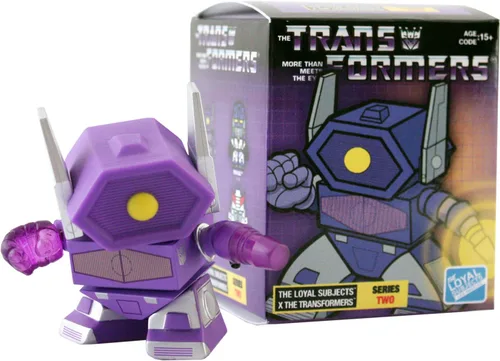 Vista 3 de The Loyal Subjects Serie 2 Transformers Figura de caja ciega de 3