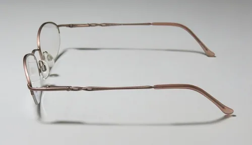 Vista 4 de Marcolin 7222 para las señorasmujeres diseñador medio borde Strass bisagras flexibles medio rimless con diamantes de imitación gafasgafas
