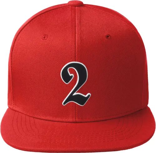 Vista 639 de Daxton Gorra clásica con visera de billete plano con letras del alfabeto inglés antiguo de la A a la Z