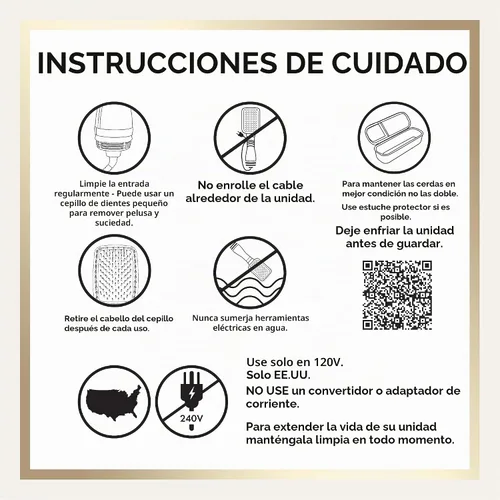 Vista 6 de Gold N Hot Secador y estilizador de pelo desmontable iónico profesional