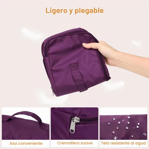 Vista 5 de Cambond Travel Underwear Organizer Bag - Bra Organizers for Luggage Atractivo morado