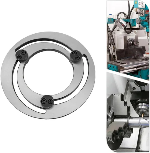 Vista 8 de Xuthusman Anillo de mandíbula de 3 mandíbulas 8 "Garra de presión hidráulica ajustable para CNC Torno Chuck Accesorios Acero