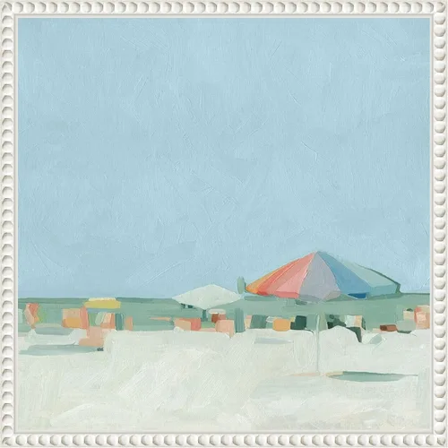 Vista 10 de Amanti Art Lienzo enmarcado para pared, 16 x 16 pulgadas, paleta de verano II por Emma Scarvey, lienzo enmarcado para pared, obras de arte