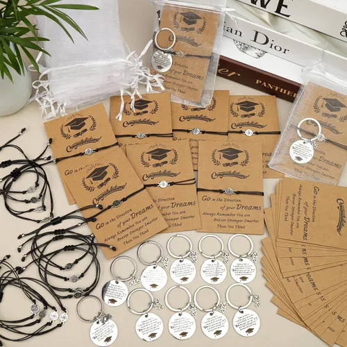 Vista 4 de LUYI 32 piezas de pulseras de joyería preppy para mujer, cuentas de arcilla, coloridas, pulseras heishi estilo surfista, conjunto de pulseras