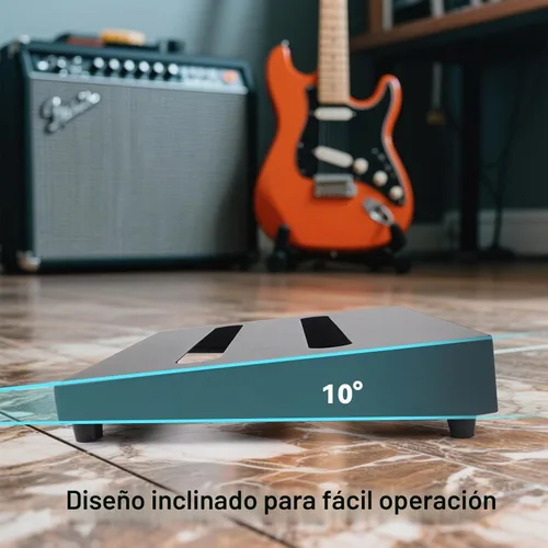 Vista 5 de GOKKO Tablero de Pedales de Guitarra 13.8" x 11" con Bolsa de Transporte (GKS-14)