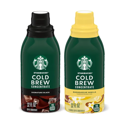 Vista 12 de Starbucks Cold Brew Concentrado de café, café helado con sabor a caramelo Dolce, 32 onzas líquidas