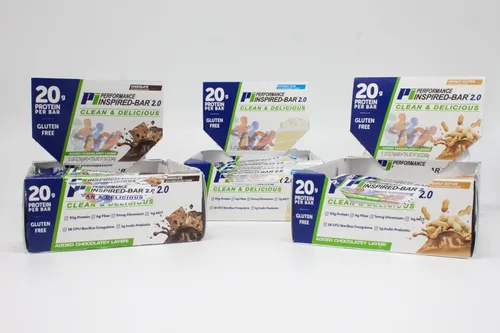 Vista 8 de Performance Inspired Nutrición - Caja mixta de 12 barras de proteína 2.0