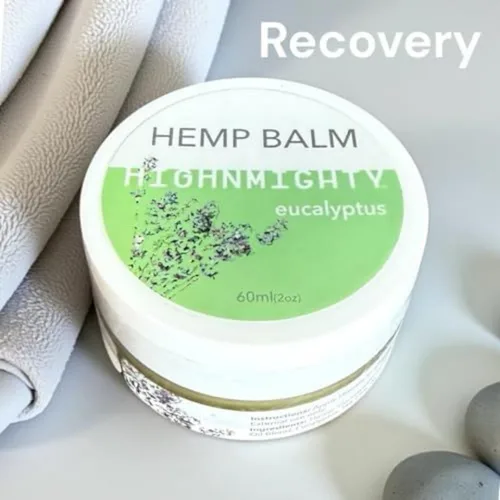 Vista 4 de Bálsamo de cáñamo de máxima fuerza Crema tópica relajante, natural de acción rápida para articulaciones musculares, espalda, rodilla, hombro