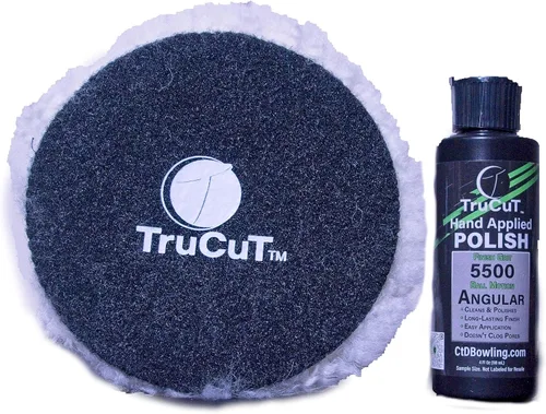 Vista 6 de Creating the Difference TruCut Hand Applied Polish Plus Bowling Ball Polish Powered by Turtle Wax 6500 Finish Grit Angular Ball Motion