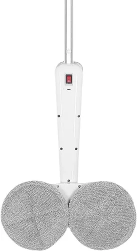 Vista 7 de Trapeador eléctrico inalámbrico potente limpiador de suelos con rociador de agua ligero Agua grande USB recargable para limpieza de oficina en casa