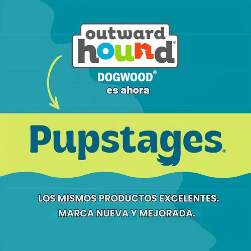 Vista 8 de Outward Hound Dogwood Hold & Chew - Juguete masticable duradero para perros, aroma a carne de res, grande