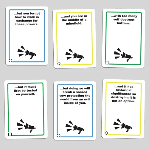 Vista 9 de ORIGAMI WHALE Danger El Juego: El Juego de Cartas de Peligros y Rescates Bizarros - Noche de Juego Familiar y para Adultos - Fácil de Aprender