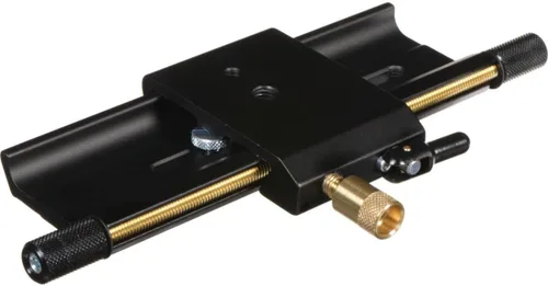 Vista 3 de Manfrotto Placa deslizante de posicionamiento micrométrico 454 - Sustituye a 3419 - Negro