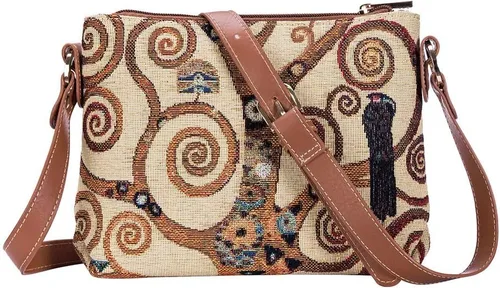 Vista 2 de Signare Tapestry Women's Bags and Home Furnishing Inspired by Gustav Klimt