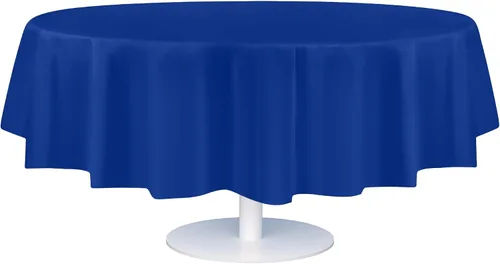 Vista 28 de Mantel de plástico de alta calidad - 54 in. x 108 pulgadas. Grandipity - Mantel rectangular (6 y 12 unidades), Agua (Aqua) Aqua Plastic table