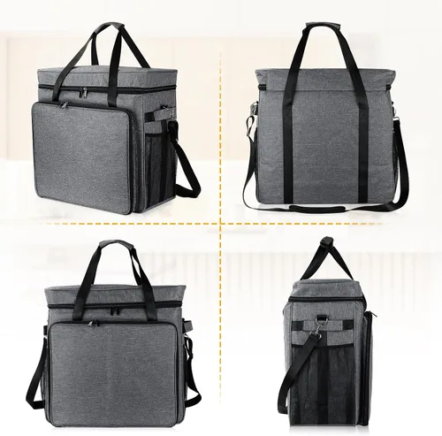 Vista 6 de Bolsa de transporte para máquina de granizado, portátil para licuados al aire libre congelados para máquina de granizado Ninja FS301C/FS301/FS299