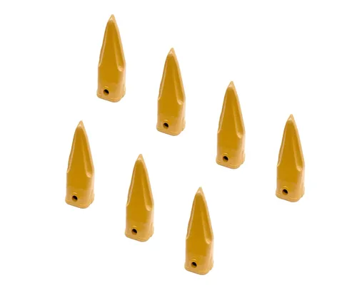 Vista 9 de Mini excavadora cubo Tiger Rock Tooth, 238-3209, compatible con CAT VRS-50 (1)