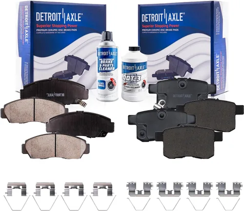 Vista 137 de Detroit Axle - Pastillas de freno para Avalanche Express Suburban Savana Yukon XL 1500 Chevy Tahoe GMC Cadillac Escalade, Pastillas de freno