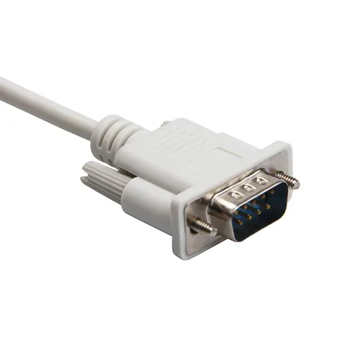 Vista 3 de Cable de extensión recto DB9 de 9 pines/RS232 macho a hembra de 15 pies y 16.4 ft
