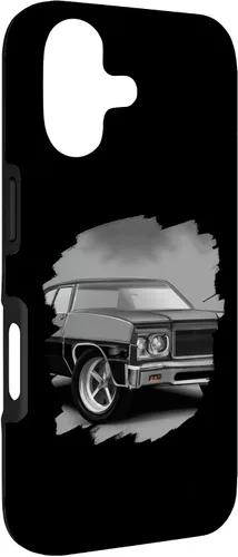 Vista 3 de Viejo Vintage Retro Coche Clásico Coches Automóviles Vehículo Caso para iPhone 17