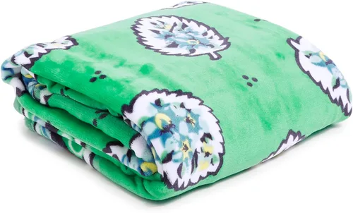 Vista 32 de Vera Bradley Manta de forro polar para mujer, manta de felpa suave para sofá, dormitorio y decoración del hogar