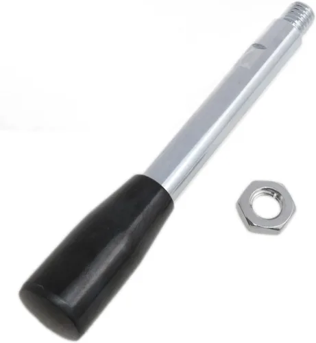 Vista 2 de Manijas giratorias Grip Torno Manijas de mano Remolque Jack M10 Manija roscada manivela volantes con tuercas 2 unids